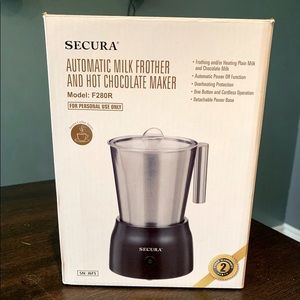 Secura 4 in 1 Electric Milk Frother